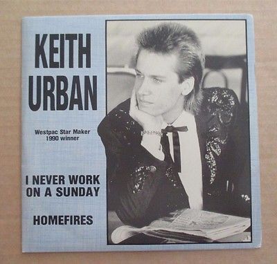 Album cover art for "I Never Work on a Sunday" by Keith Urban