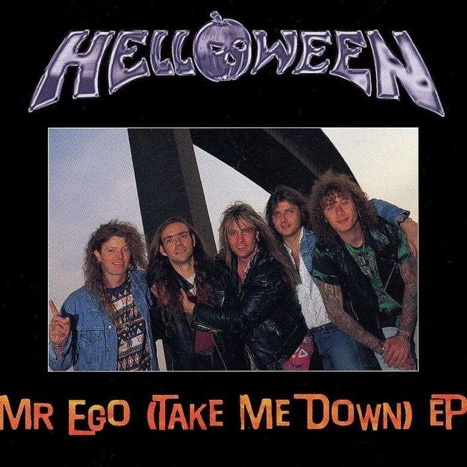 Album cover art for "Mr. Ego (Take Me Down)" by Helloween