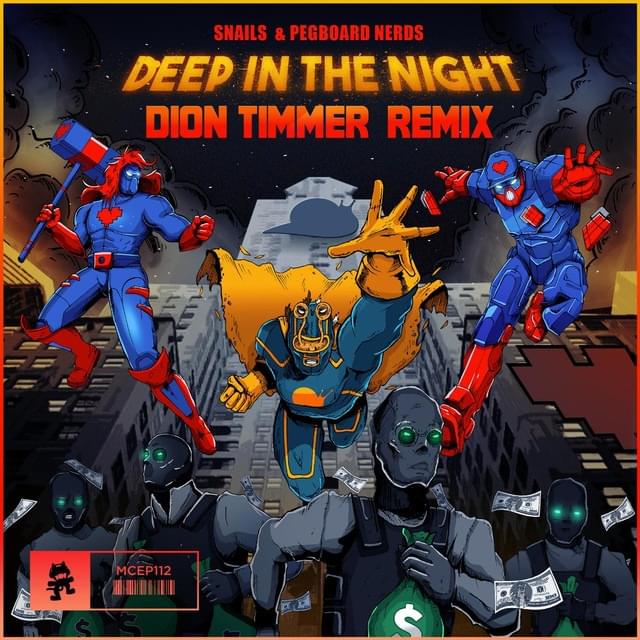 Album cover art for "Deep In The Night (Dion Timmer Remix)" by Snails