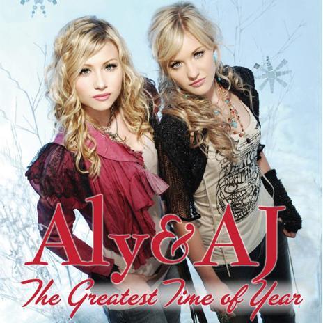 Album cover art for "Greatest Time of Year" by Aly & AJ