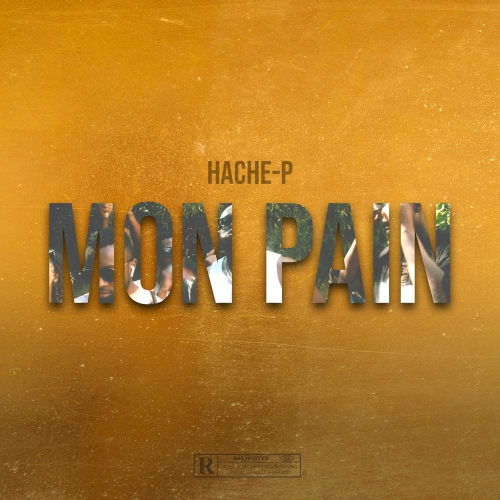 Album cover art for "MON PAIN" by Hache-P