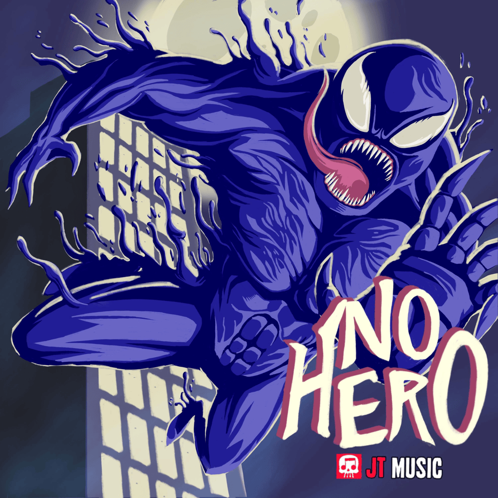 Album cover art for "No Hero" by JT Music