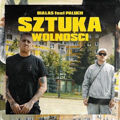Album cover art for "Sztuka wolności" by Białas & Paluch