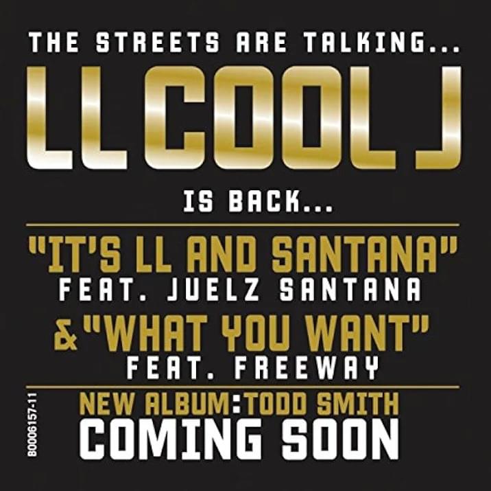Album cover art for "What You Want" by LL COOL J & Freeway