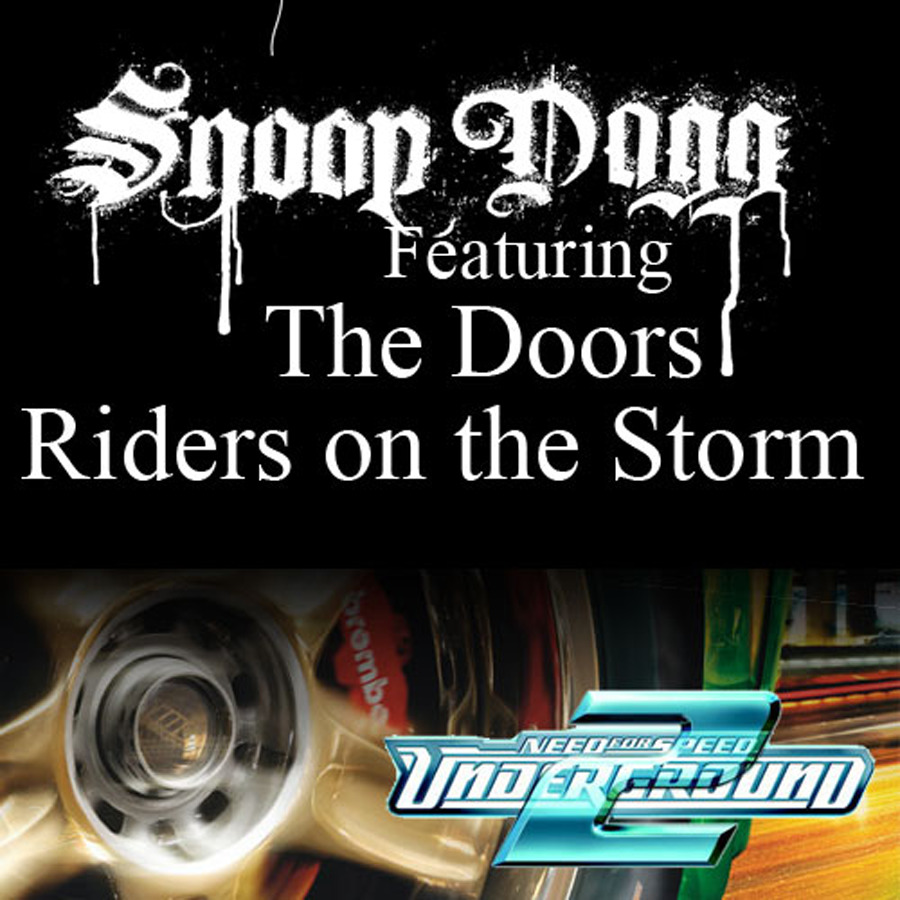 Album cover art for "Riders On the Storm (Fredwreck Remix)" by Snoop Dogg & The Doors