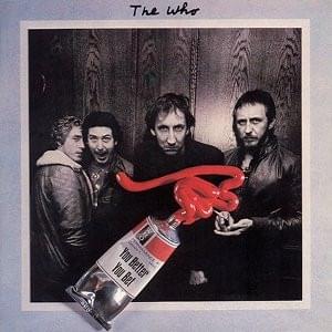 Album cover art for "You Better You Bet" by The Who
