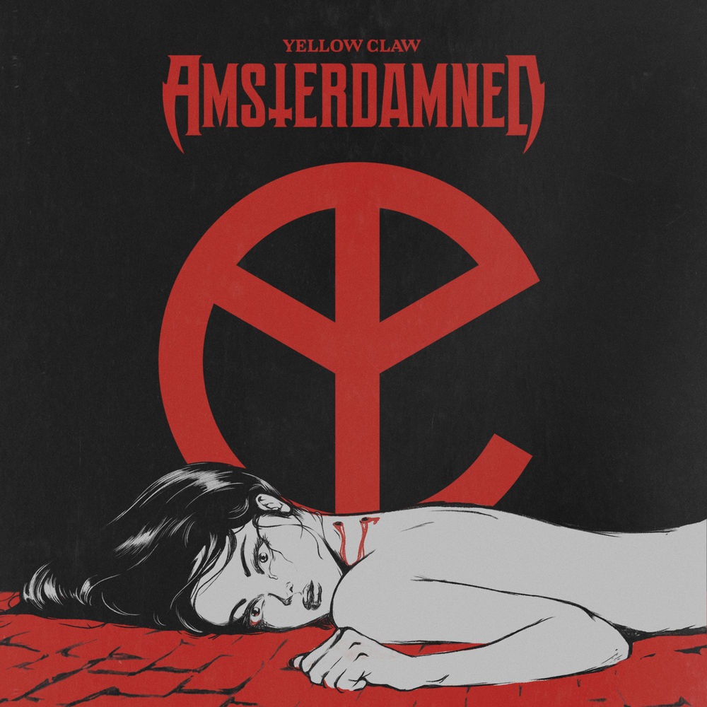Album cover art for "Amsterdamned" by Yellow Claw