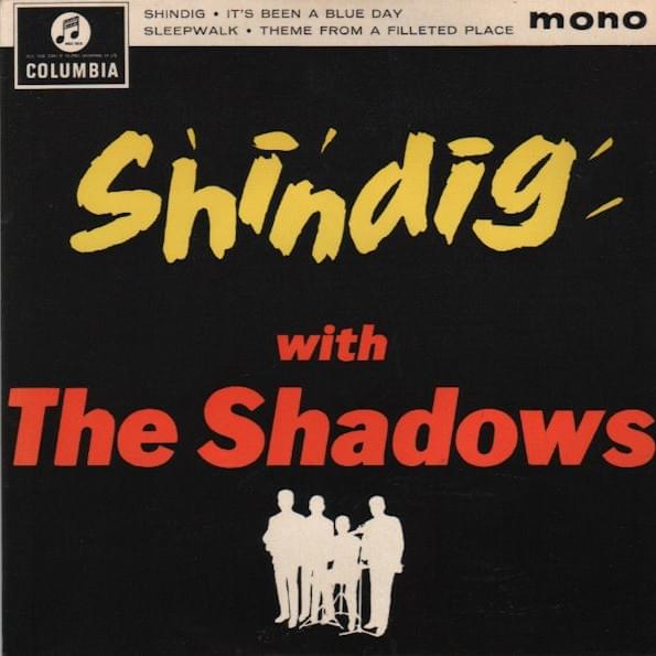 Album cover art for "Shindig" by The Shadows