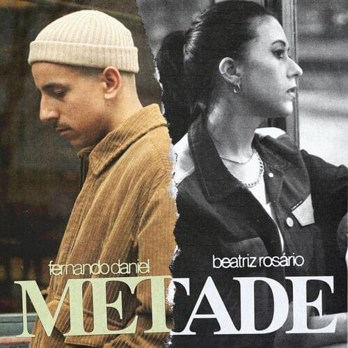 Album cover art for "Metade" by Fernando Daniel & Beatriz Rosário
