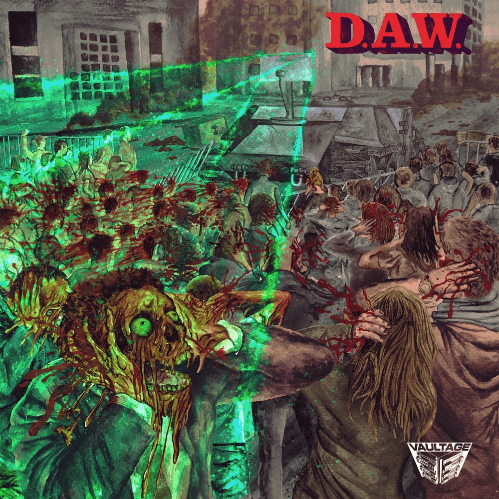 Album cover art for "D.A.W" by Space Laces
