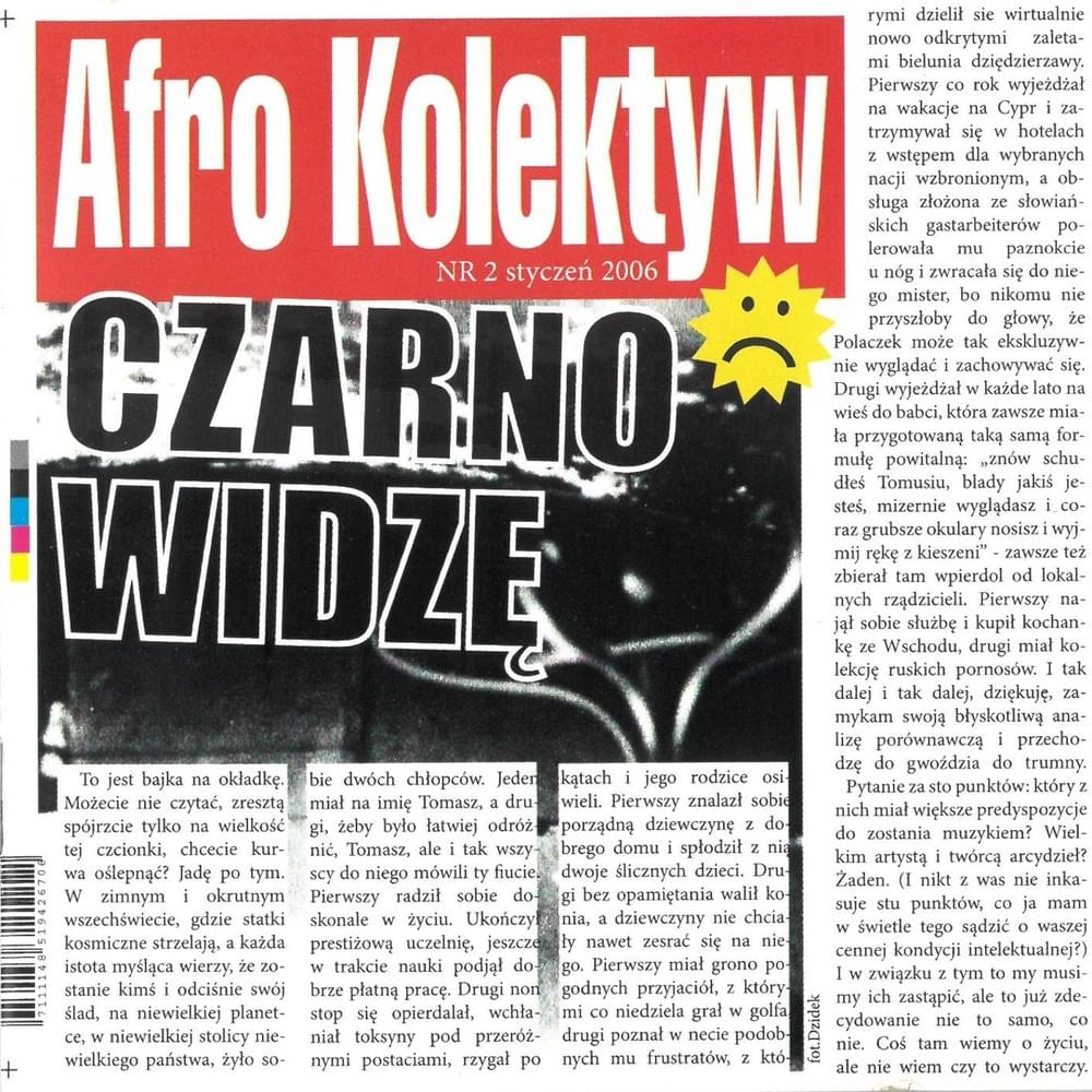 Album cover art for "Trener Szewczyk" by Afro Kolektyw & Duże Pe