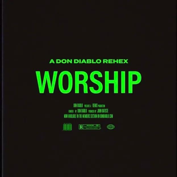 Album cover art for "Worship (Don Diablo ReHex)" by Jon Batiste