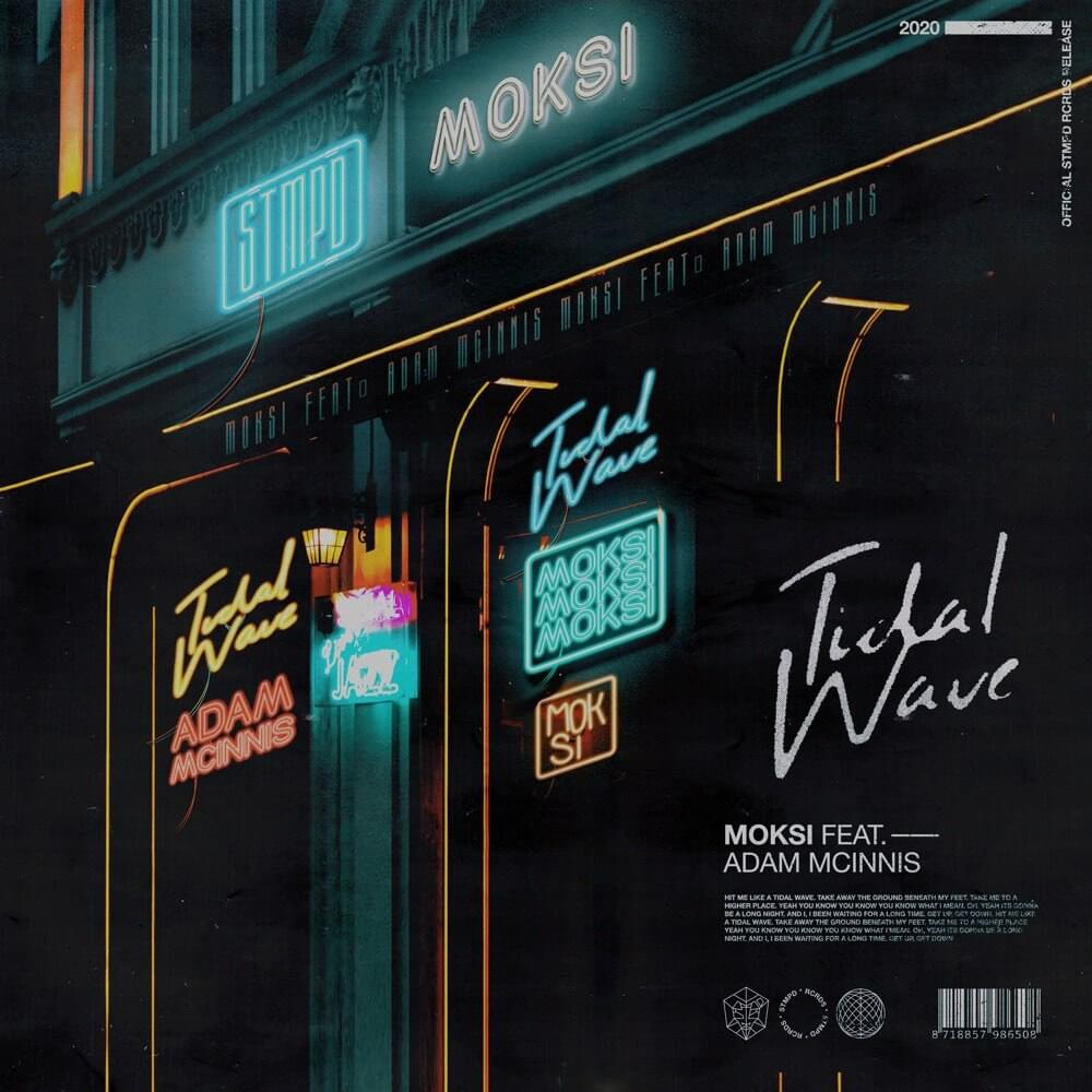 Album cover art for "Tidalwave" by Moksi & Adam McInnis