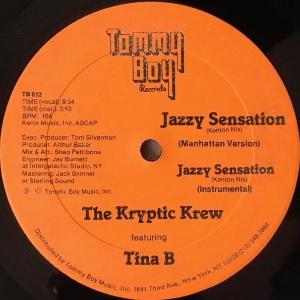 Jazzy Sensation (Instrumental) by The Kryptic Krew