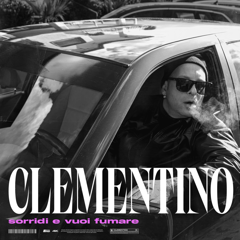 Album cover art for "SORRIDI E VUOI FUMARE" by Clementino