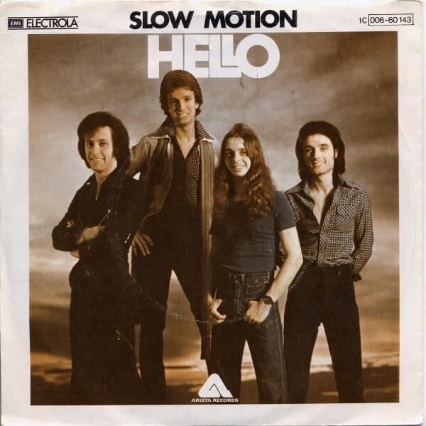 Album cover art for "Slow Motion" by Hello
