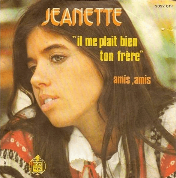 Album cover art for "Amis, Amis" by Jeanette