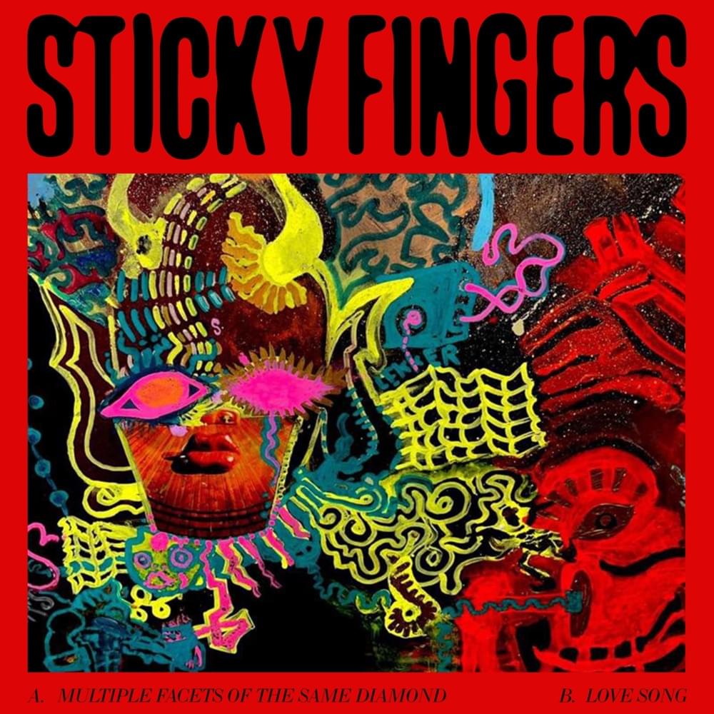 Album cover art for "Multiple Facets of the Same Diamond" by Sticky Fingers