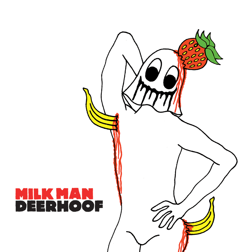 Album cover art for "Milk Man" by Deerhoof