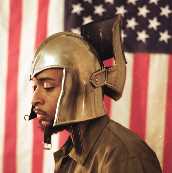 Album cover art for "Americana" by Khary