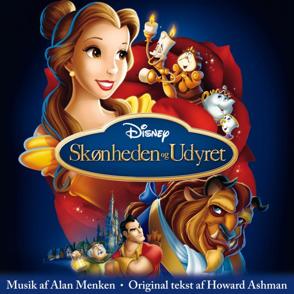 Album cover art for "Forvandlingen" by Alan Menken & Ensemble - Skønheden og udyret