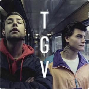 Album cover art for "TGV" by Frosti & Michał Szczygieł