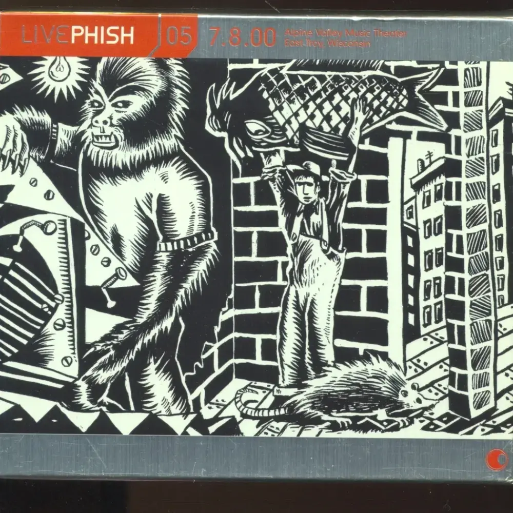 Album cover art for "Rock and Roll" by Phish