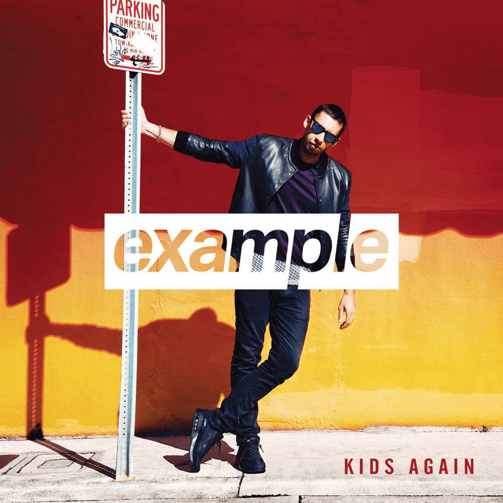 Album cover art for "Kids Again" by Example