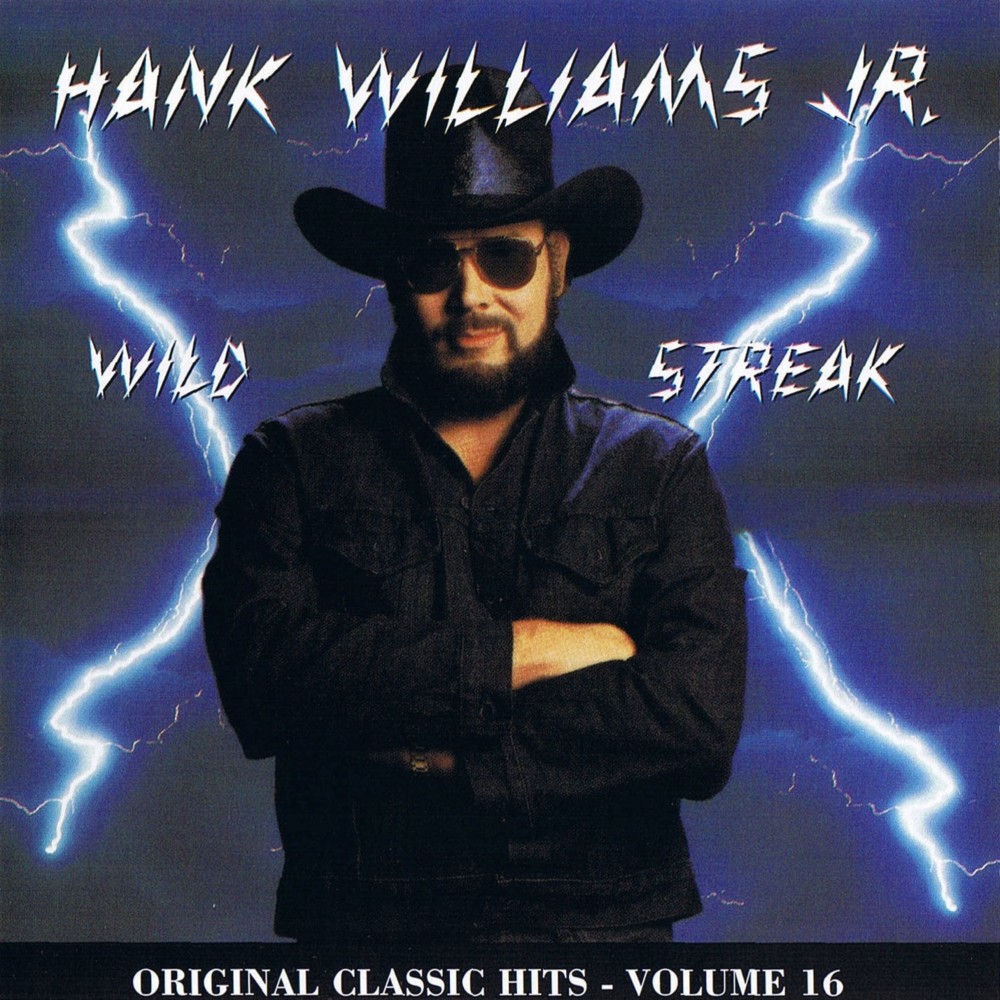 Album cover art for "Tuesday’s Gone" by Hank Williams Jr.