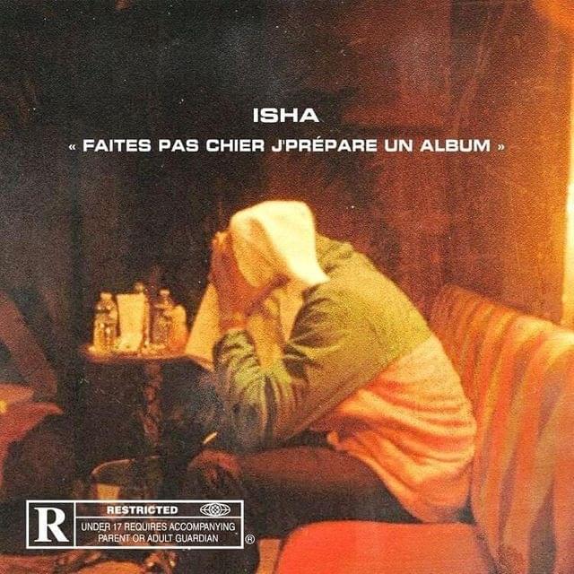 Album cover art for "MAUDIT" by ISHA