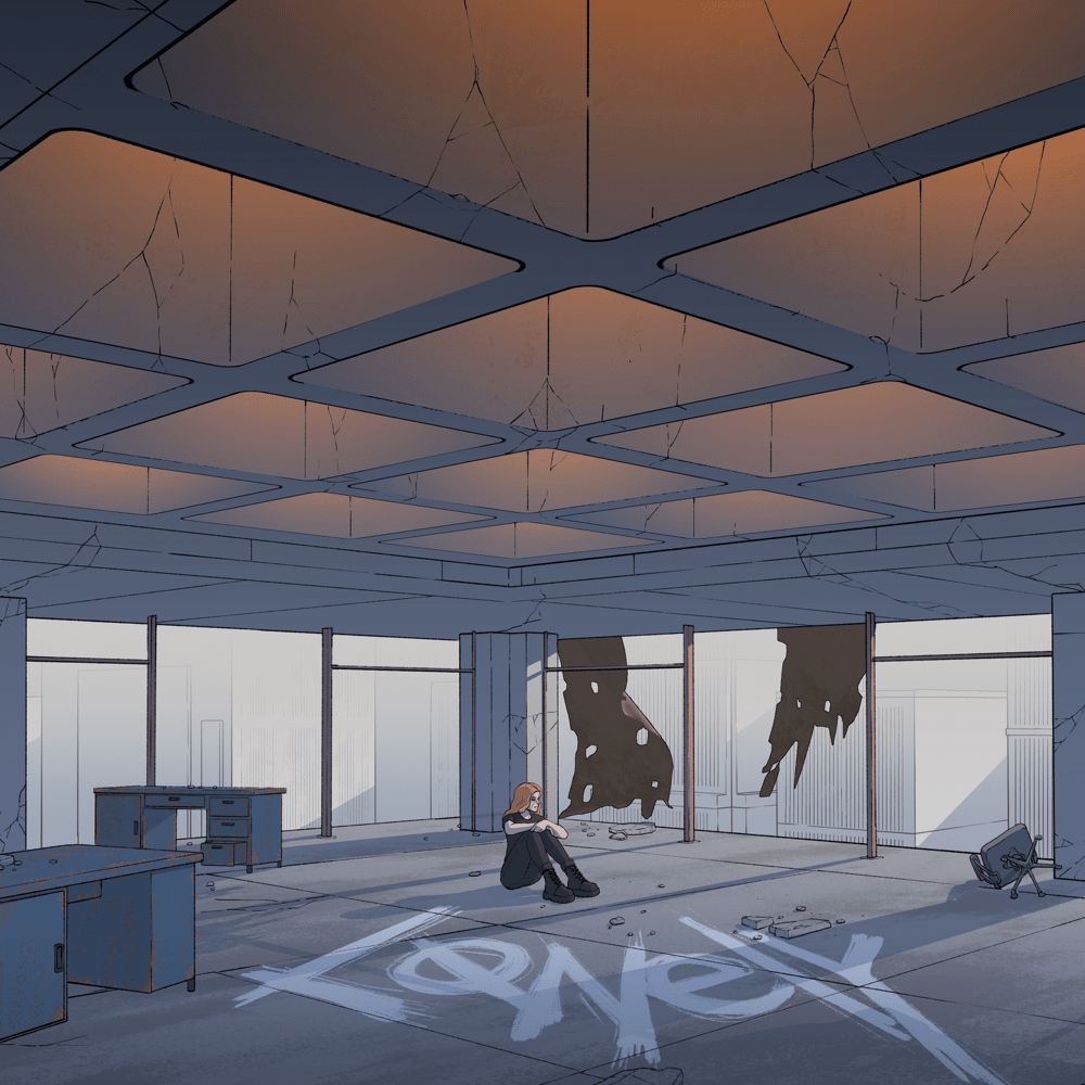 Album cover art for "Lonely" by AViVA
