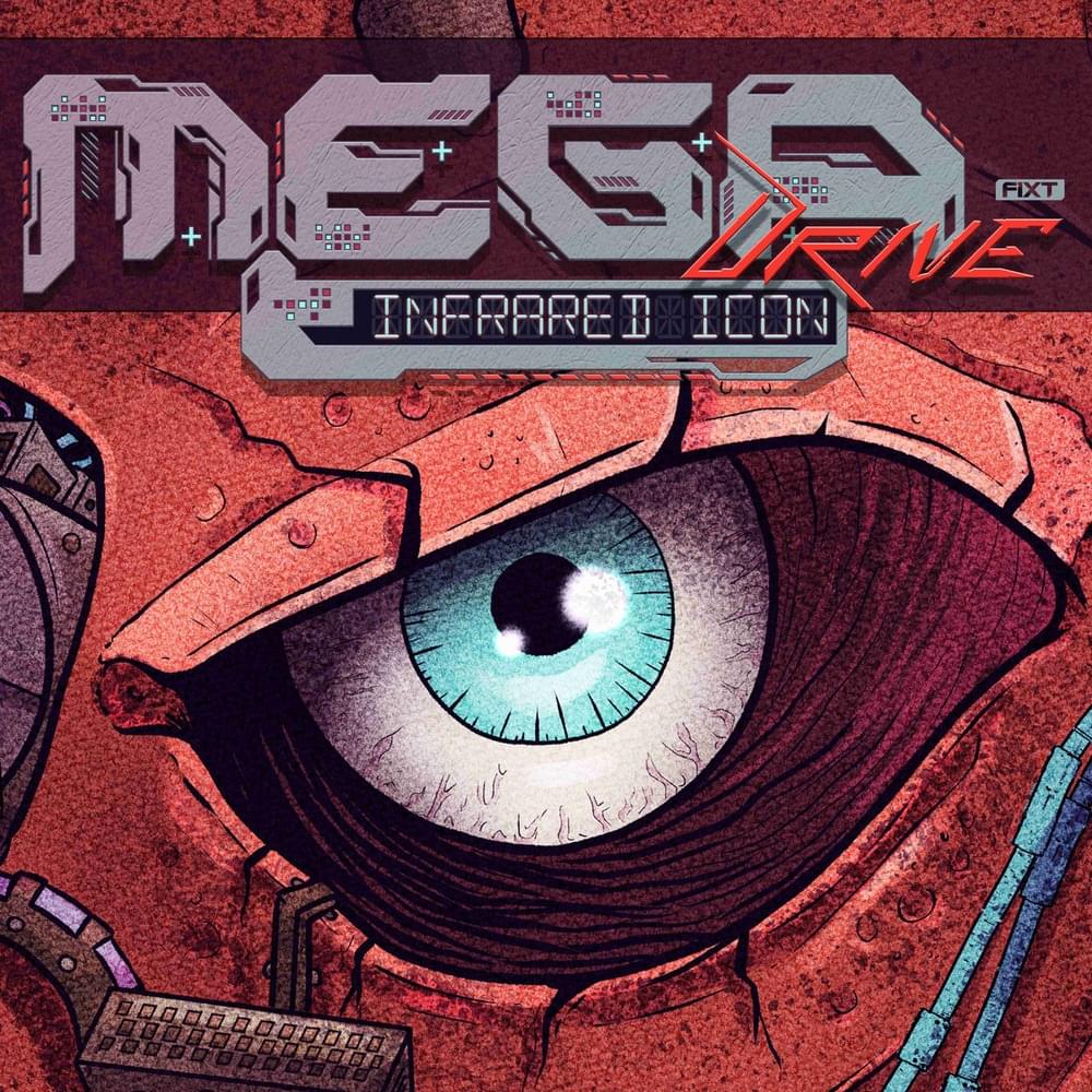 Album cover art for "Infrared Icon" by Mega Drive
