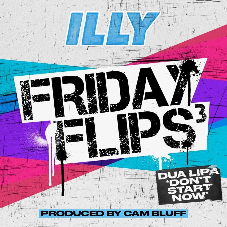 Album cover art for "Don’t Start Now" by Illy