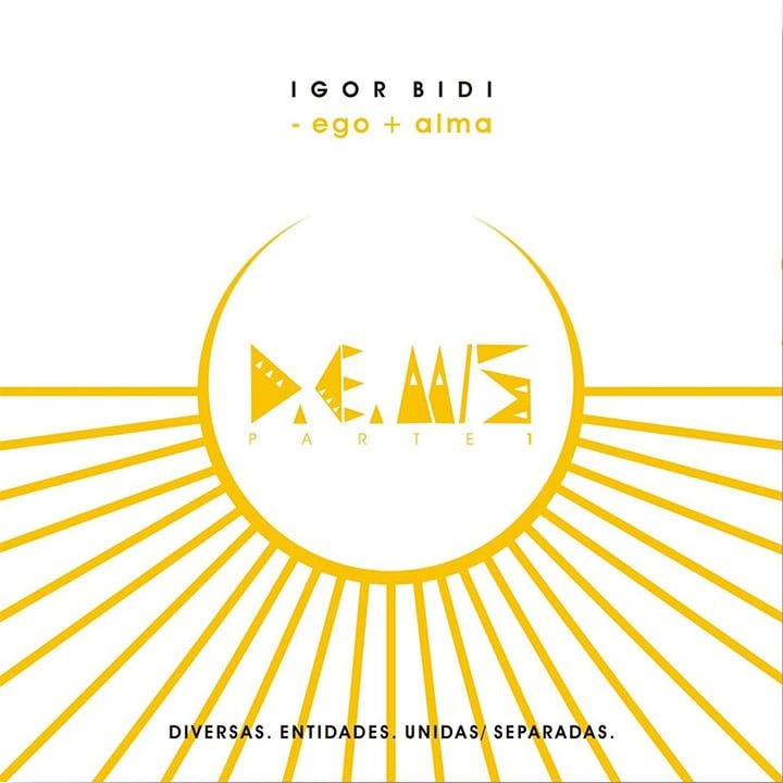 Album cover art for "Mundo do Som" by Igor Bidi & Vicky Lucato