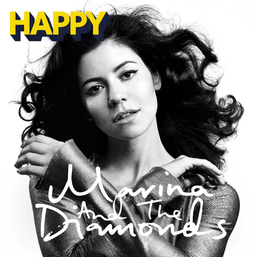 Album cover art for "Happy" by MARINA