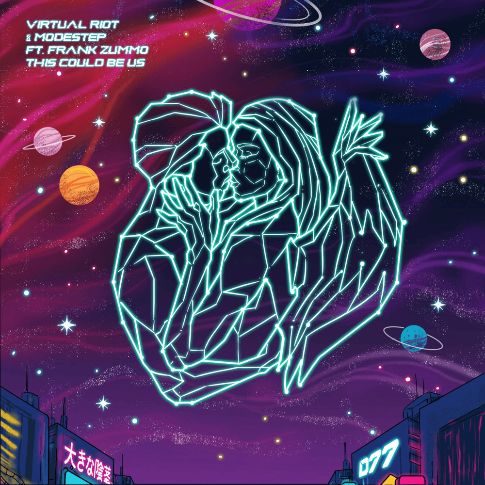 Album cover art for "This Could Be Us" by Virtual Riot & FRANK ZUMMO