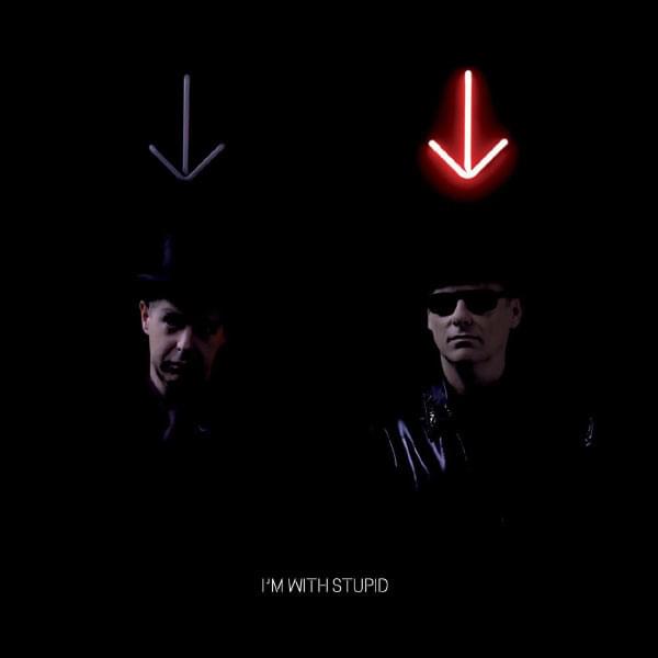 Album cover art for "I’m With Stupid" by Pet Shop Boys