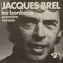 Album cover art for "J’aimais" by Jacques Brel