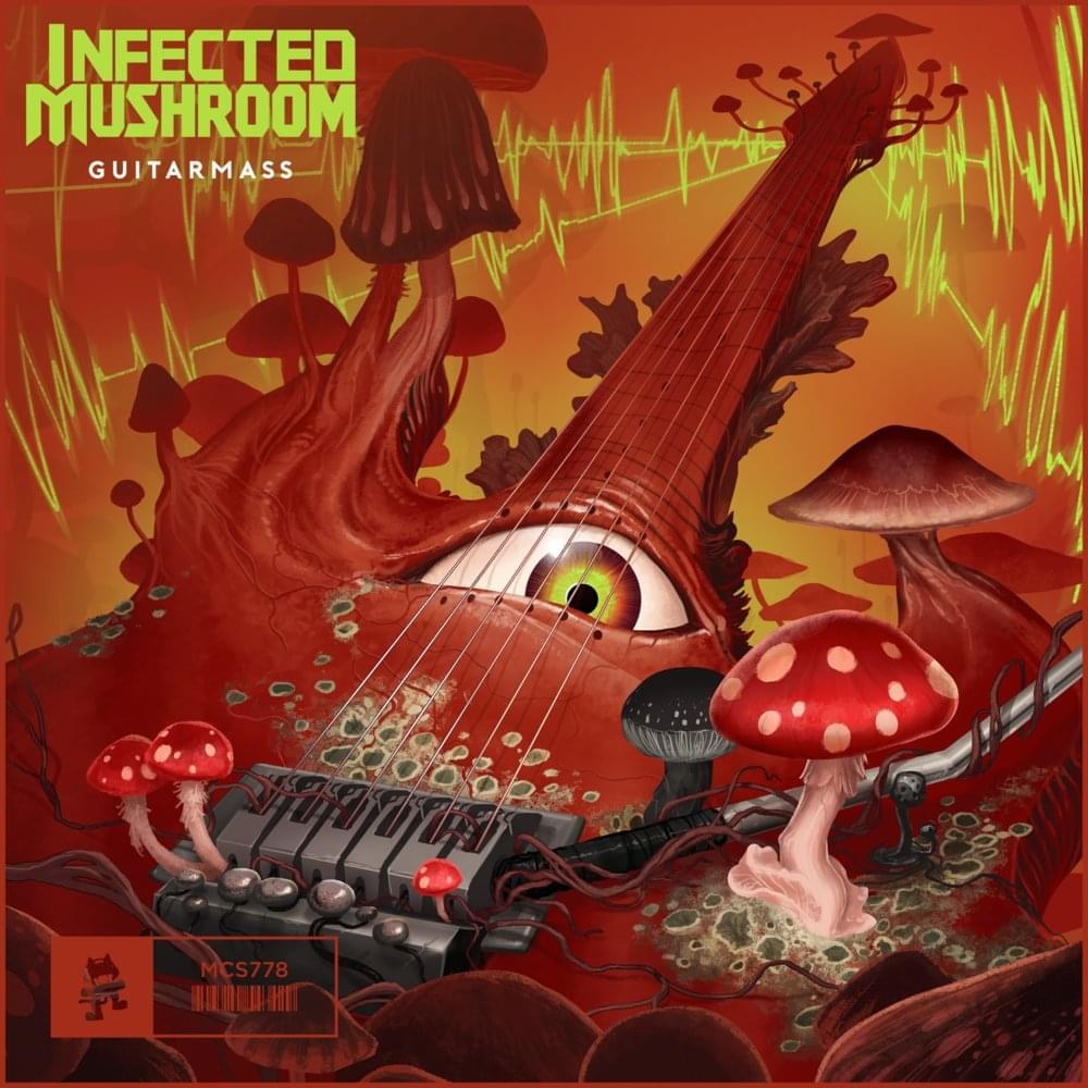 Album cover art for "Guitarmass" by Infected Mushroom