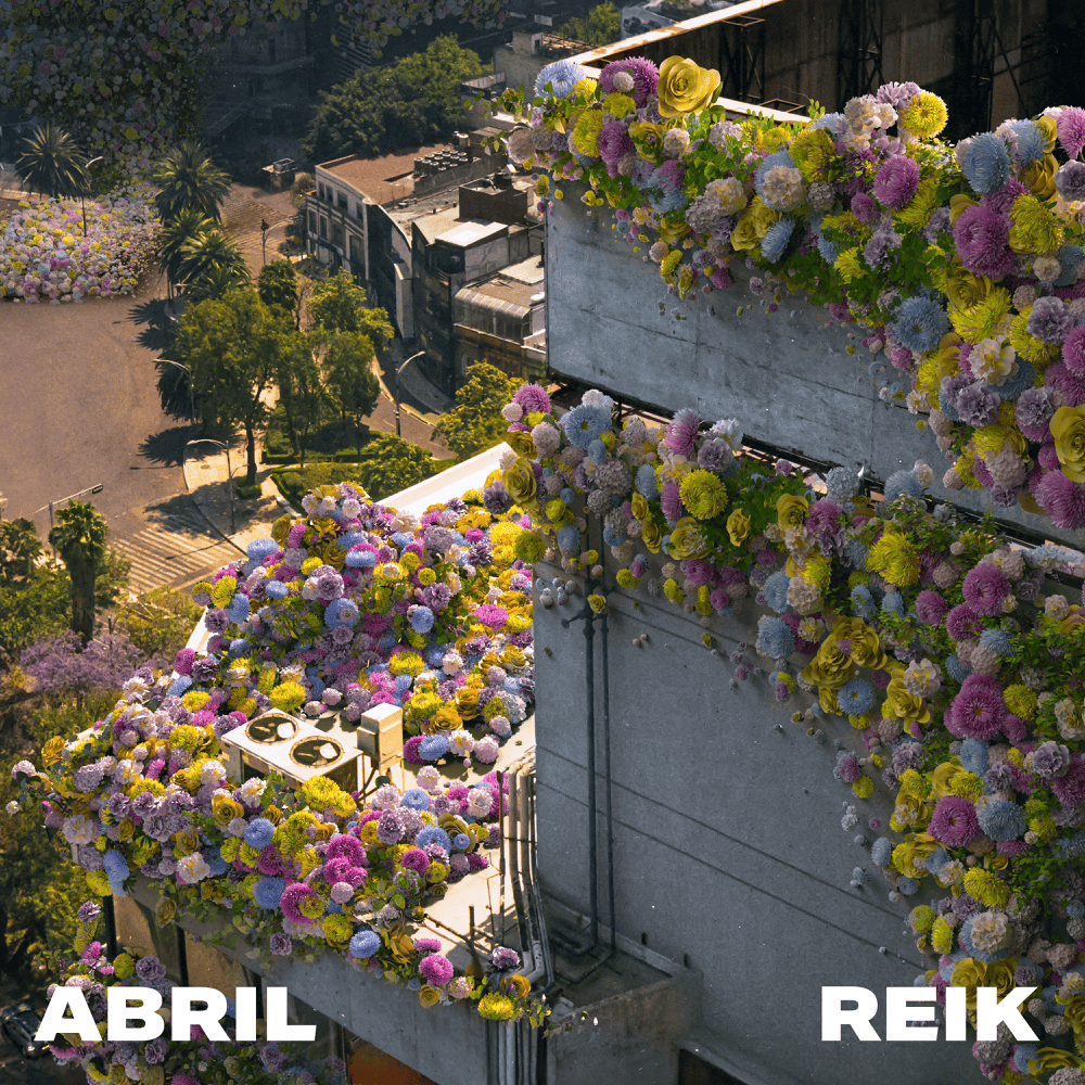 Album cover art for "Abril" by Reik