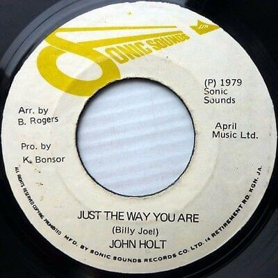 Album cover art for "Just The Way You Are" by John Holt