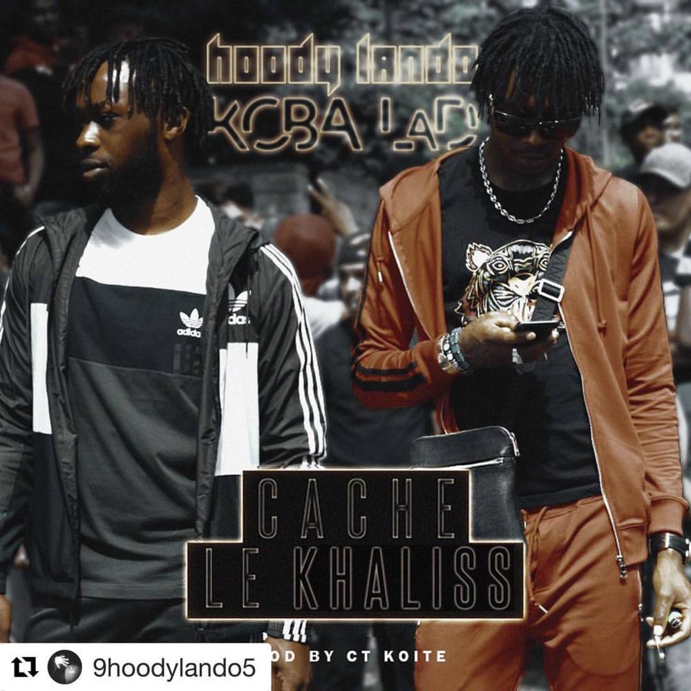 Album cover art for "Cache le khaliss" by Hoody Lando & Koba LaD