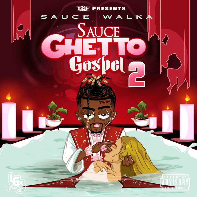 Album cover art for "Get Out" by Sauce Walka & Propain
