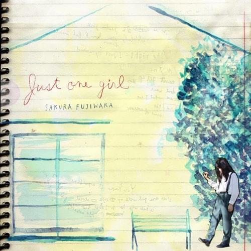 Album cover art for "Just one girl" by 藤原さくら (Sakura Fujiwara)