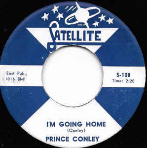 Album cover art for "I’m Going Home" by Prince Conley