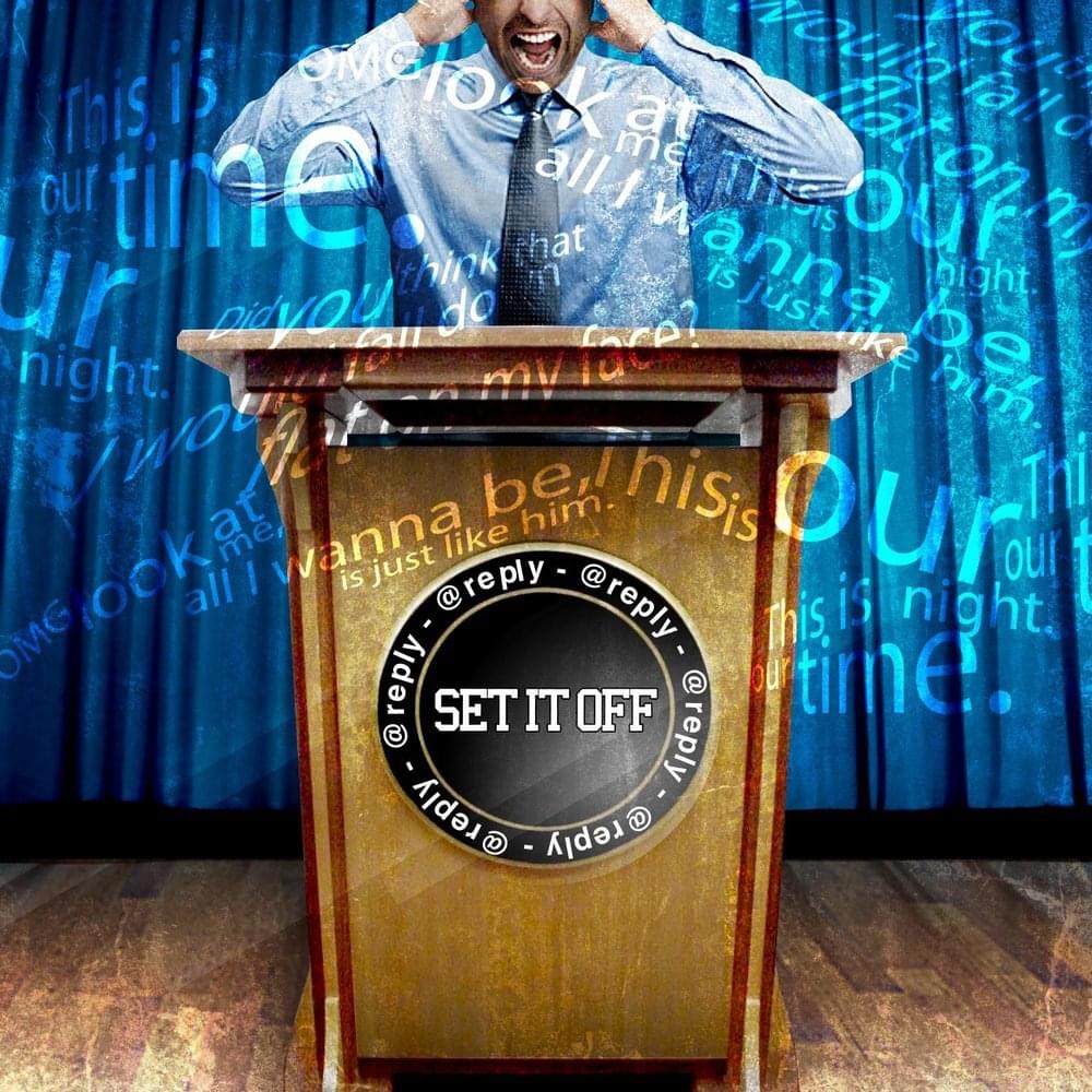 Album cover art for "@Reply" by Set It Off