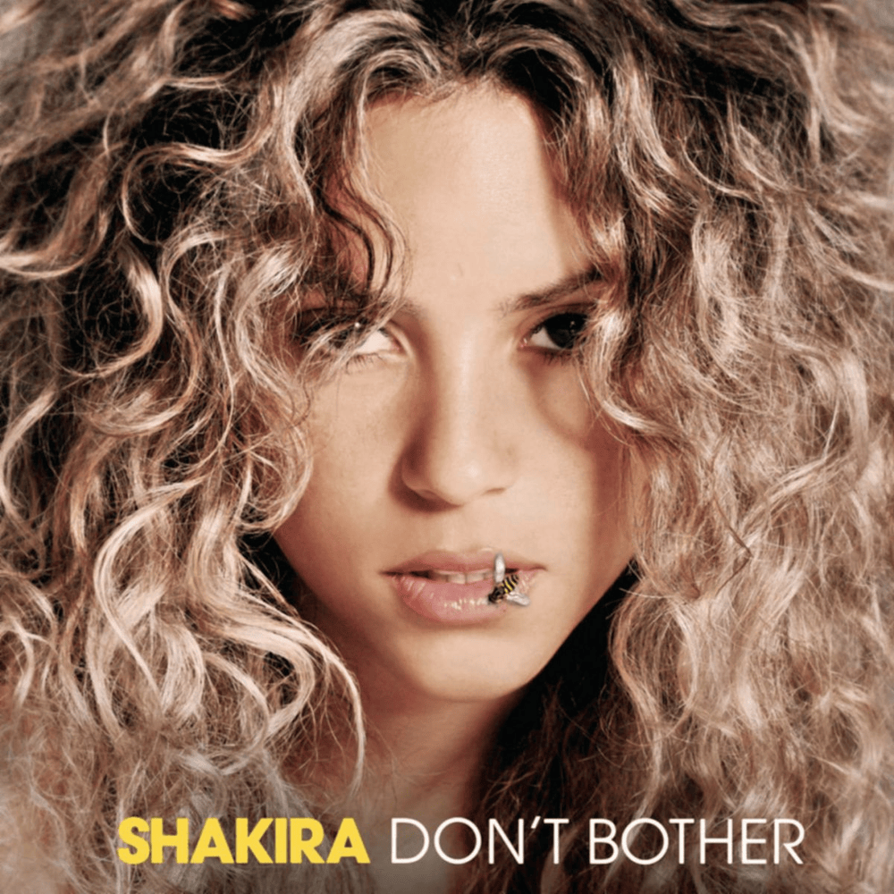 Album cover art for "Don’t Bother" by Shakira