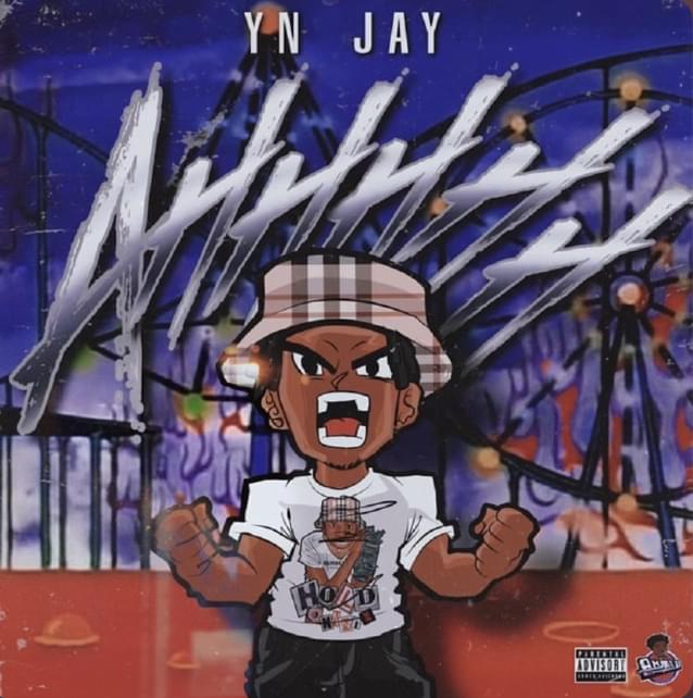 Album cover art for "AHHHHH" by YN Jay