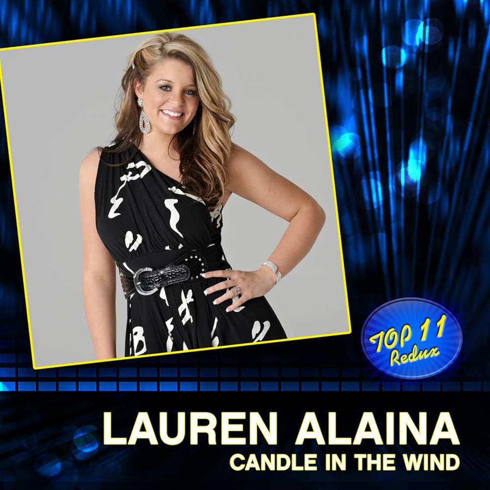 Album cover art for "Candle in the Wind" by Lauren Alaina