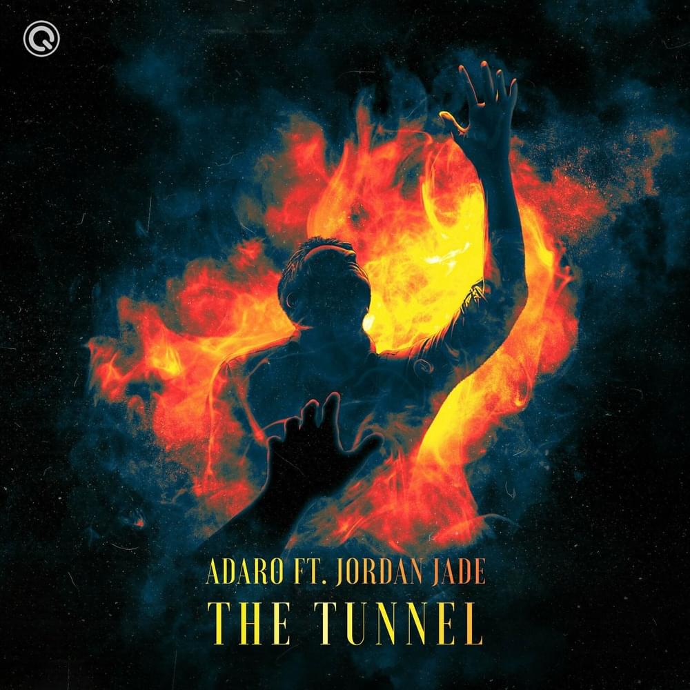 Album cover art for "The Tunnel" by Adaro & Jordan Jade